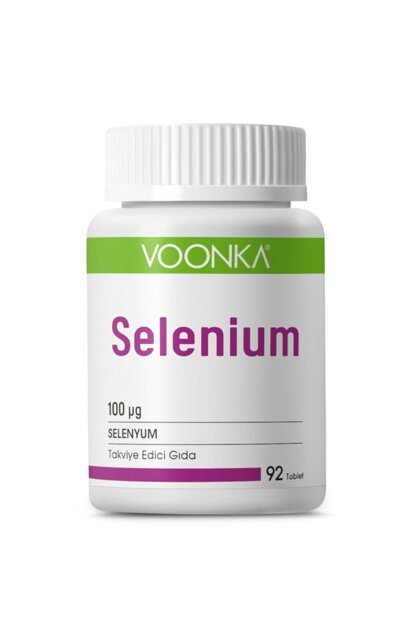 Voonka - Selenium 100 mg 92 Kapsül 8680807008779